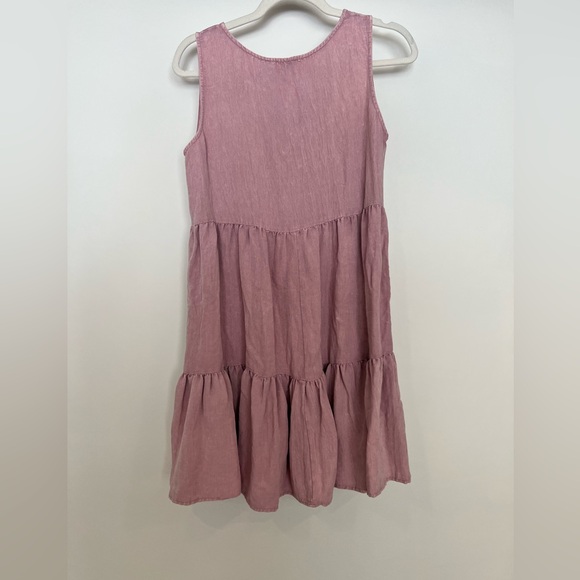 Tiered lavender/pink Umgee mini dress - Picture 4 of 4